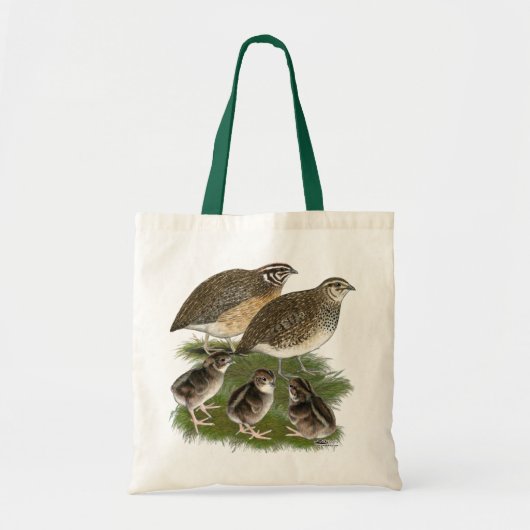 Coturnix Quail Tote Bag (Voorkant)