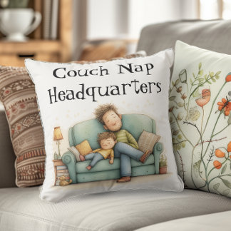 Couch Nap Hoofdkwartier Vaderdag Kussen