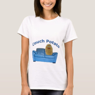 Couch Potato Funny Maternity T-shirt