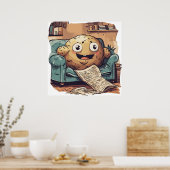 Couch Potato - Kunstdruk Poster (Keuken)