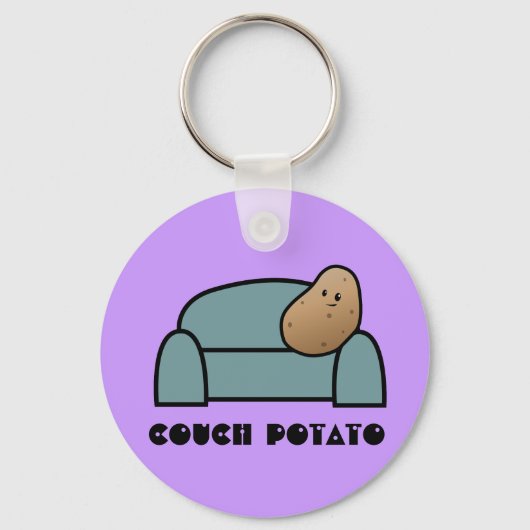 Couch Potato Sleutelhanger (Voorkant)