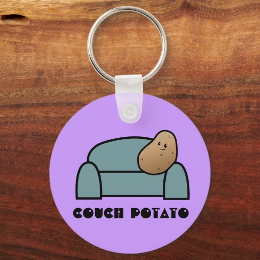 Couch Potato Sleutelhanger (Voorkant)