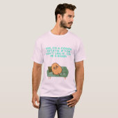 COUCH POTATO T-shirt - Funny Couch Potato (Voorkant volledig)