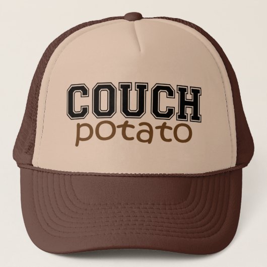 Couch Potato Trucker hat Pet (Voorkant)