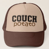 Couch Potato Trucker hat Trucker Pet (Voorkant)