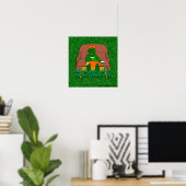 Couch Poturtle Poster (Thuiskantoor)