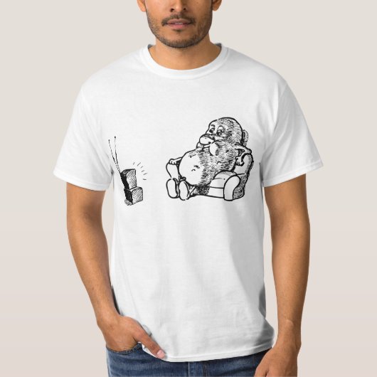 Couchaardappel T-shirt (Voorkant)