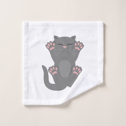 Couchage de chat (Gant de toilette)