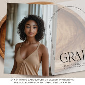 Couche Carte photo de diplôme pour le volume