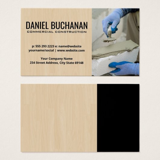 Couche de brique | Construction de bâtiments (Devant & derrière)