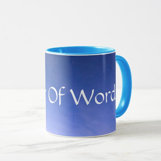 Couche de mots Café Mug (Devant droit)