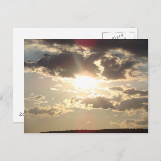 Couché de Soleil Briefkaart (Voorkant / Achterkant)