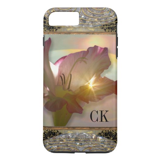 couché du soleil Floral Case-Mate iPhone Case (Achterkant)