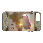 couché du soleil Floral Case-Mate iPhone Case (Achterkant (Horizontaal))
