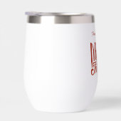 Couché en amour Rouge Custom Bachelorette Wine Tum (Droite)