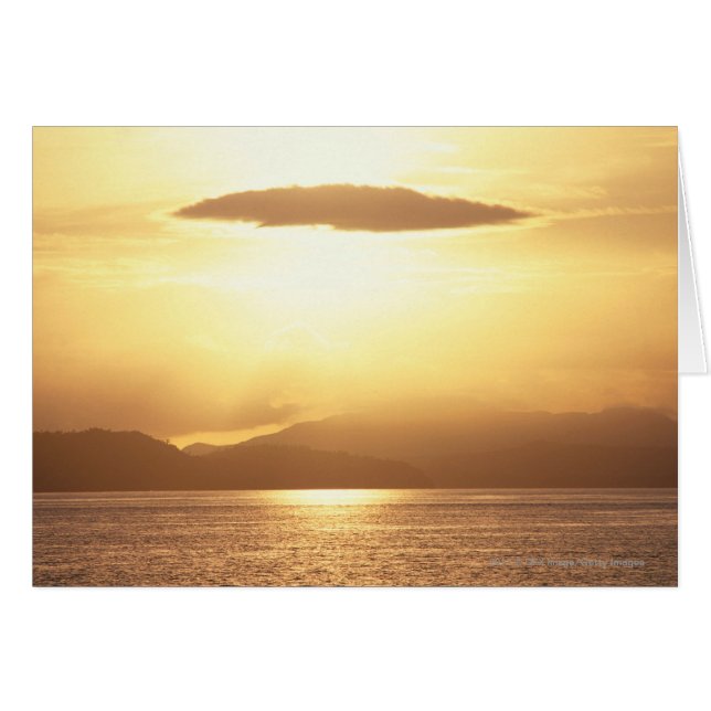 Coucher de soleil (Devant horizontal)