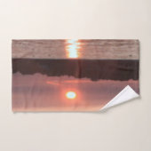 Coucher de soleil (Serviette à main)
