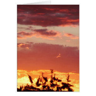 Coucher de soleil à Canberra, Australie.