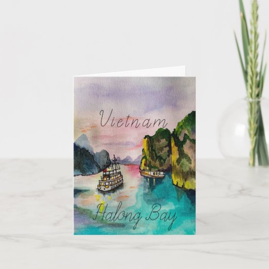 Coucher de soleil à Halong Bay Vietnam Coque-Mate (Devant)