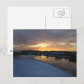 Coucher de soleil à Lanzarote 2 Carte postale (Devant / Derrière)