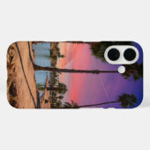 Coucher de soleil à Papago Park Coque iphone (Verso (horizontal))