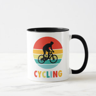 Coucher de soleil à vélo Mug Sport extérieur