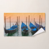 Coucher de soleil à Venise (Serviette à main)