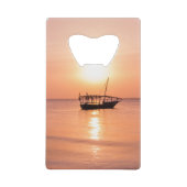 Coucher de soleil à Zanzibar (Devant)