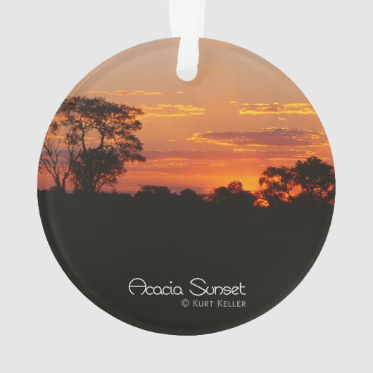 Coucher de soleil Acacia (dos)