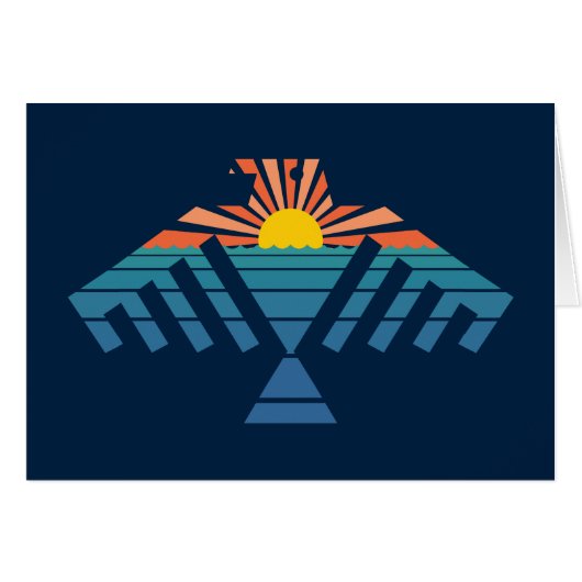 coucher de soleil anishinaabe (Devant horizontal)