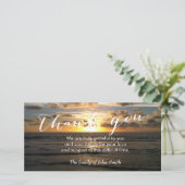 Coucher de soleil après le Merci funéraire (Debout devant)