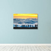 Coucher de soleil au-dessus des nuages Maui toile (Insitu (Plancher de Bois))