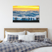 Coucher de soleil au-dessus des nuages Maui toile (Insitu(Chambre))