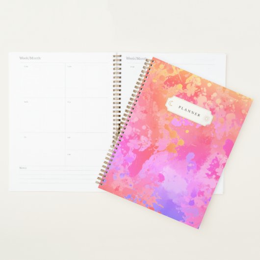 Coucher de soleil Boho Splash (Devant avec enveloppe)