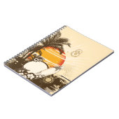 Coucher de soleil - Carnet (Côté gauche)