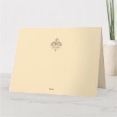 Coucher de soleil - Carte de voeux (Dos)