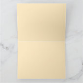 Coucher de soleil - Carte de voeux (Intérieur)