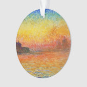 Coucher De Soleil Claude Monet À Venise Art Impres (devant)