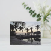 Coucher de soleil dans la carte postale Keys (Debout devant)