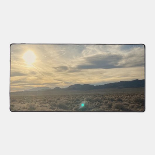 Coucher de soleil dans le désert du Nevada – Ciel (Recto)