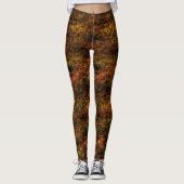 Coucher de soleil dans les leggings forestiers (Devant)