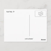 Coucher de soleil dans les Sierras - Carte postale (Dos)