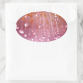 Coucher de soleil dans les Stickers Crystal (Sac)