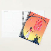 Coucher de soleil de Ballerina et Chat (Devant avec enveloppe)