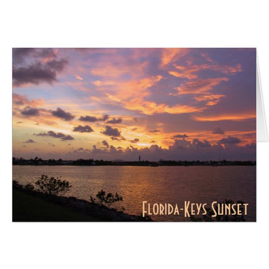 Coucher de soleil de Floride (Devant horizontal)