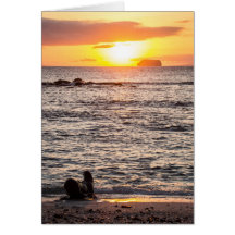 Coucher de soleil de l'îlot des moustiques