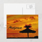 Coucher de soleil de Majorque - Carte postale (Devant / Derrière)