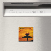 Coucher de soleil de Majorque - Magnet (In Situ (Lave-vaisselle))