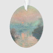 Coucher de soleil de Monet sur la Seine Impression (devant)