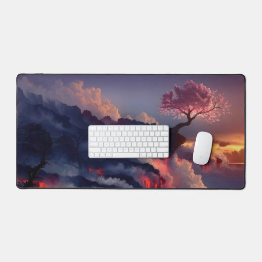 coucher de soleil de sakura (Clavier et souris)
